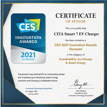 CITA EV certificate 1